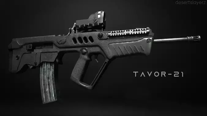 TAVOR - 21 3D Model