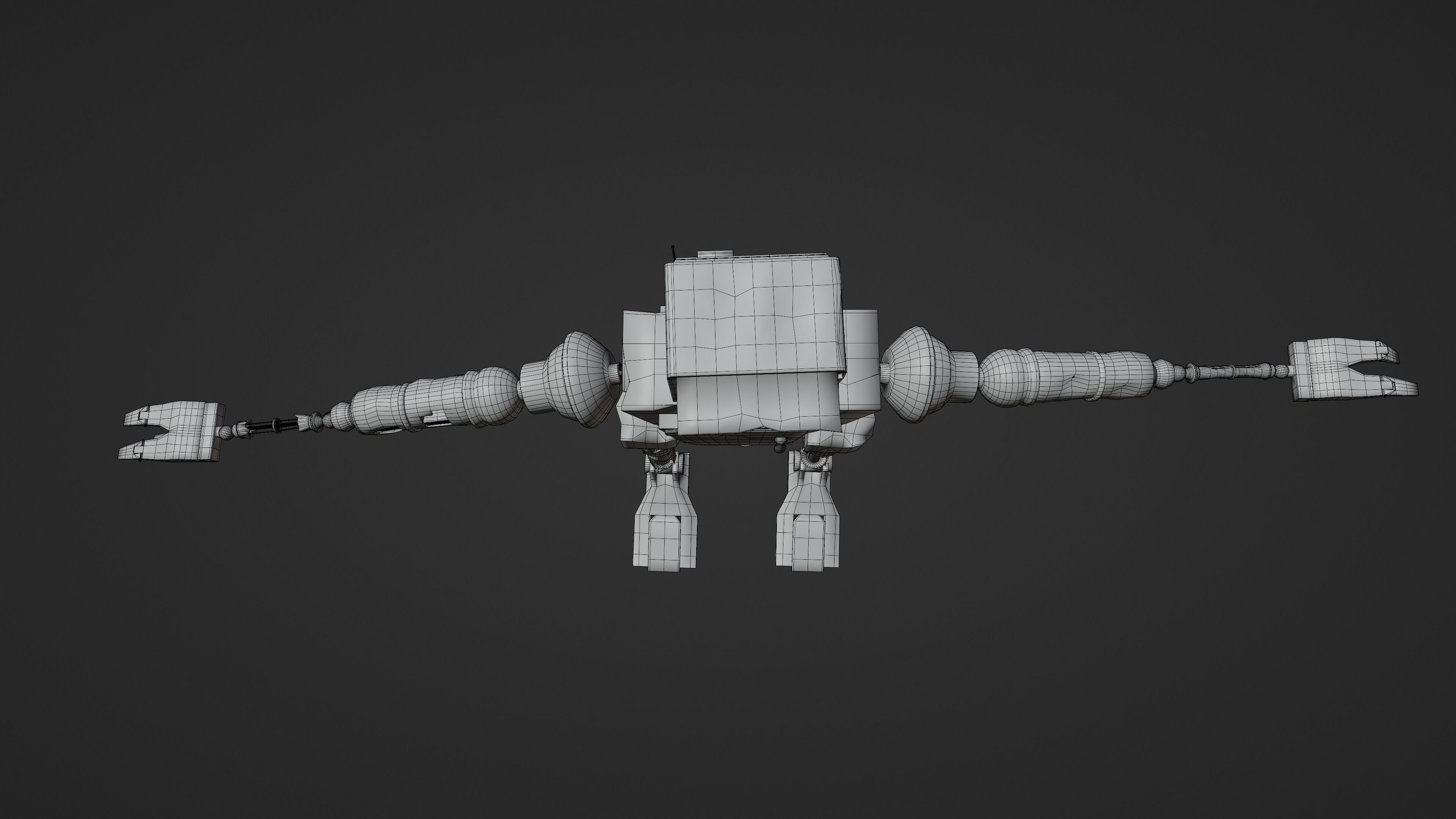 Service Small Robot  3D model_30