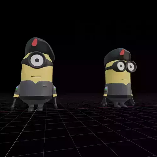 Brazilian Cop Minions - Policia Militar de Goias