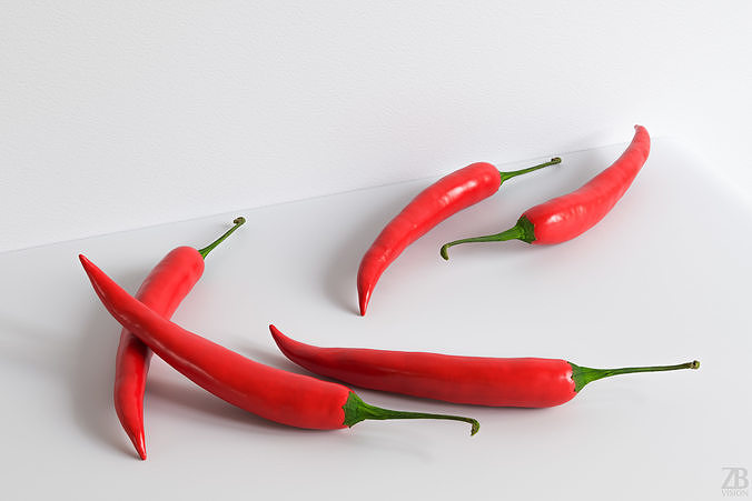 Chili 3D model