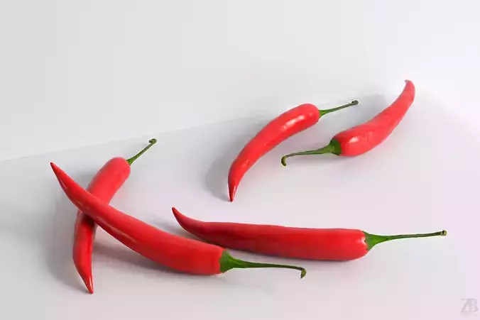 Chili 3D model
