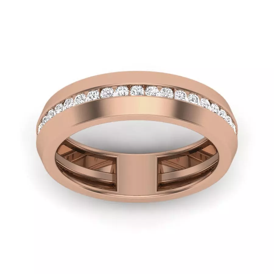 Diamond Band 3dm render details 3D print model_0