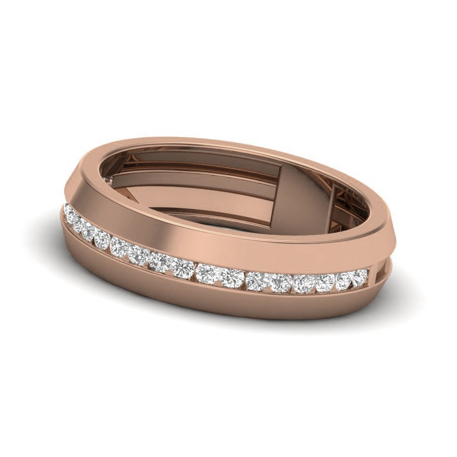 Diamond Band 3dm render details 3D print model_3