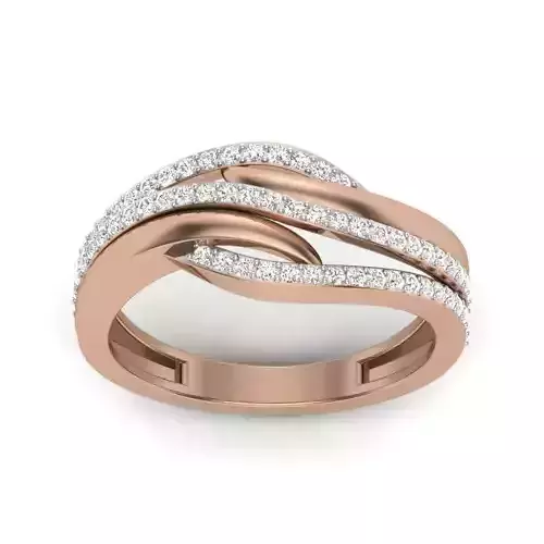 Women Diamond Ring 3dm render details