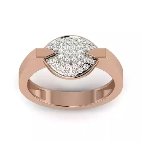 Women Diamond Ring 3dm render details