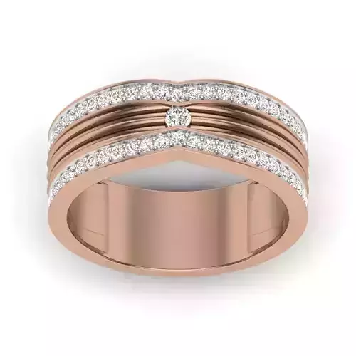 Diamond Band 3dm render details