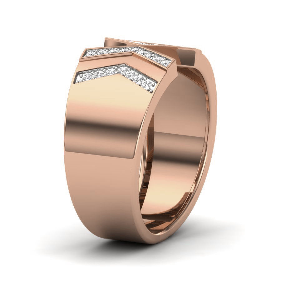 Diamond Band 3dm render details 3D print model_2