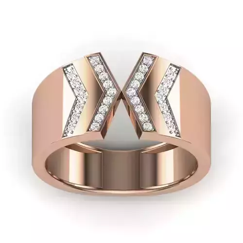 Diamond Band 3dm render details