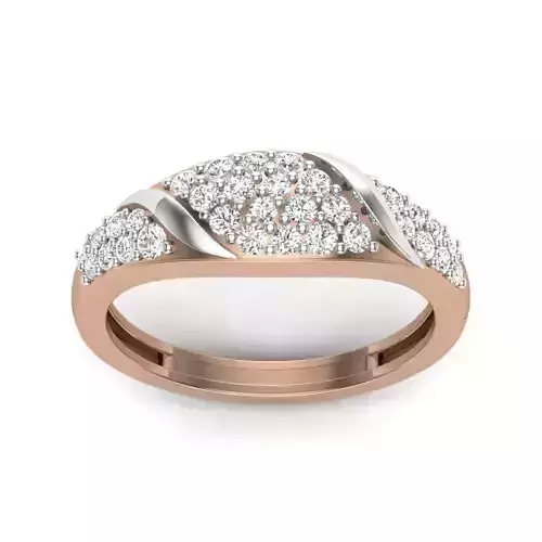 Women Diamond Ring 3dm render details