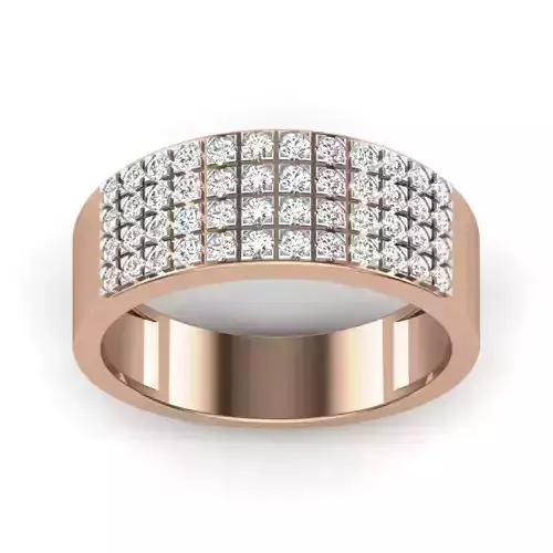 Diamond Band 3dm render details