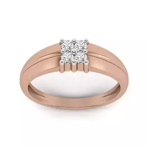 Women Diamond Ring 3dm render details