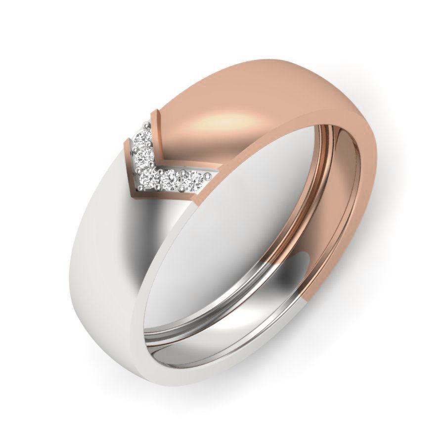 Diamond Band 3dm render details 3D print model_4