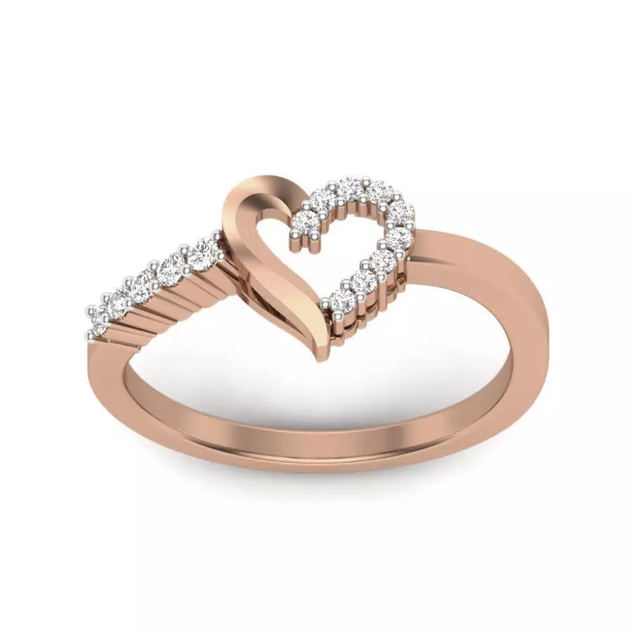 Women light weight ring 3dm render detail 3D print model