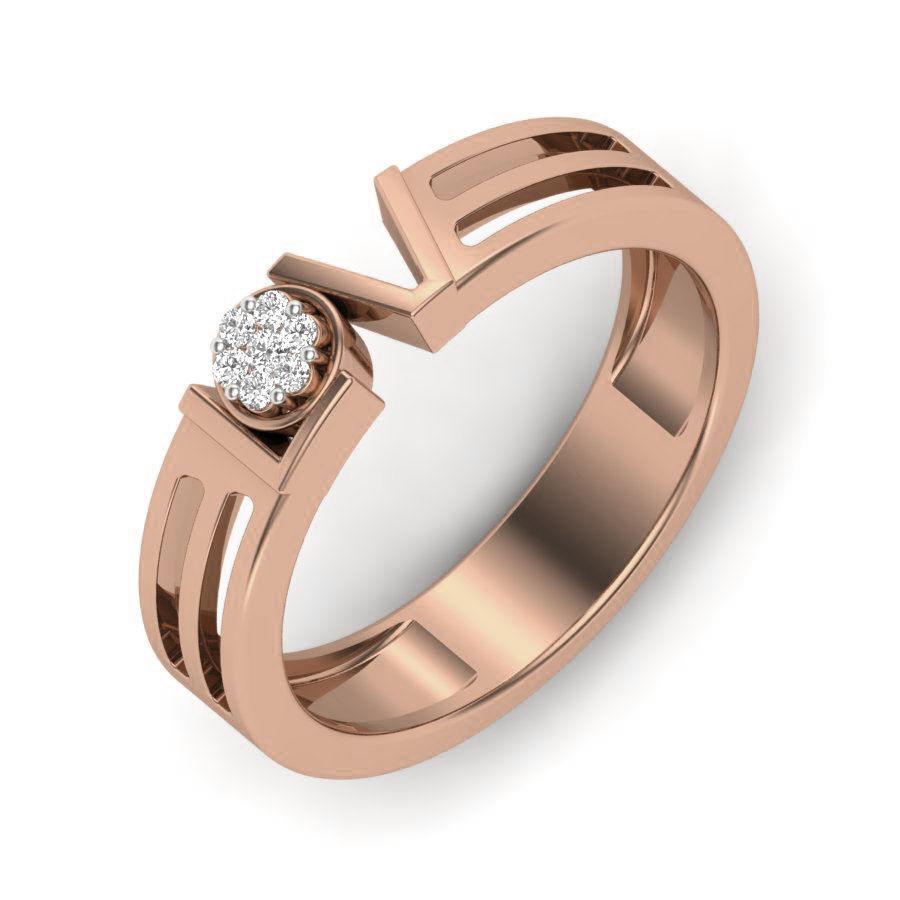Diamond Band 3dm render details 3D print model_4