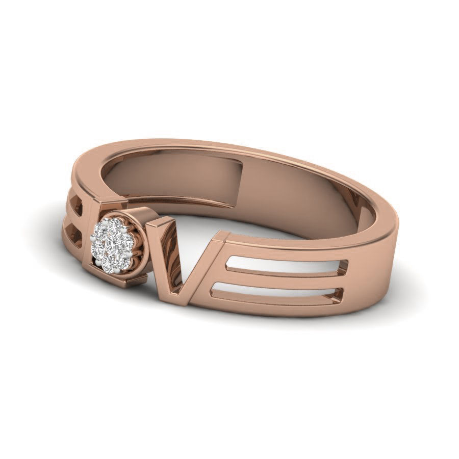 Diamond Band 3dm render details 3D print model_3