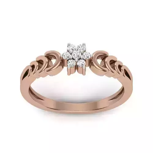 Women light weight ring 3dm render detail 3D print model