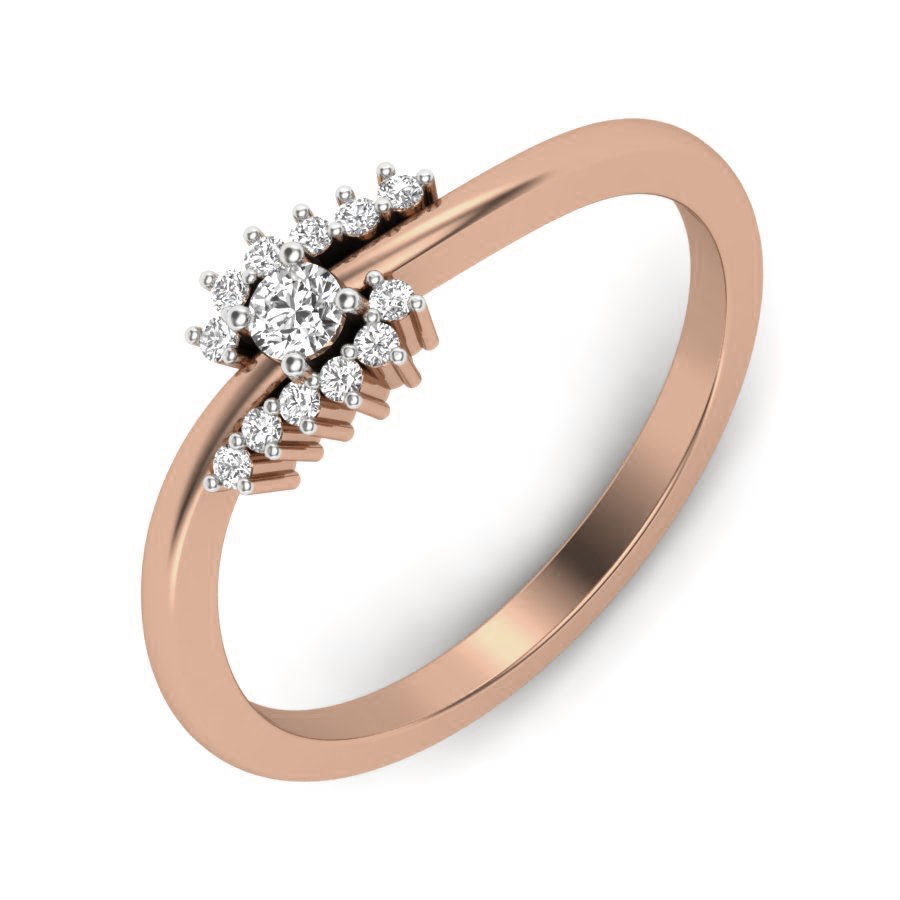 Women light weight ring 3dm render detail 3D print model_4