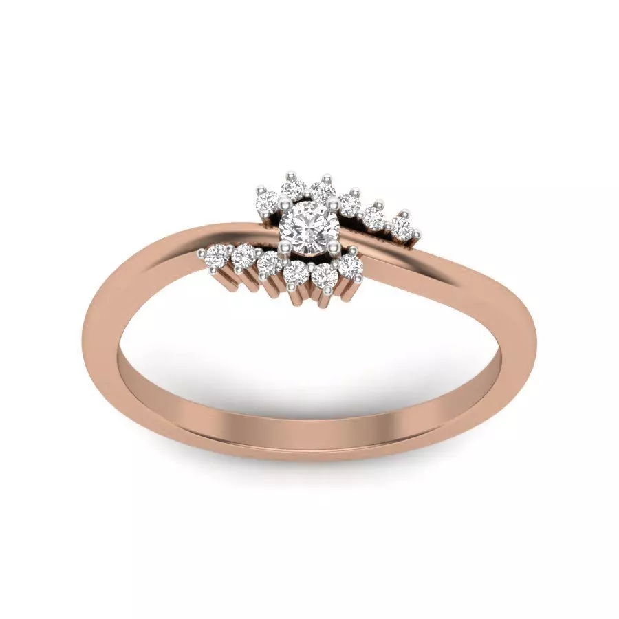 Women light weight ring 3dm render detail 3D print model_0