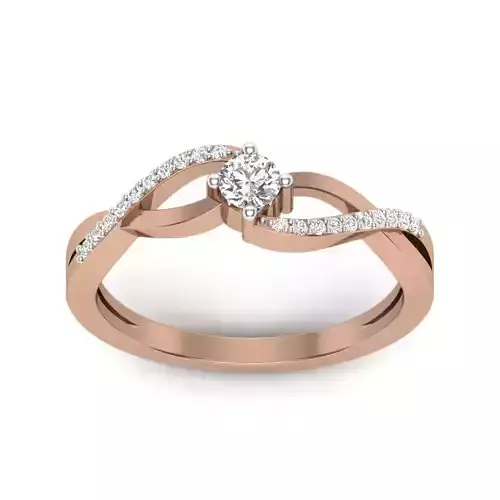 Women light weight ring 3dm render detail 3D print model