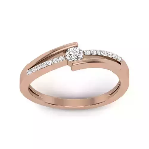Women light weight ring 3dm render detail 3D print model