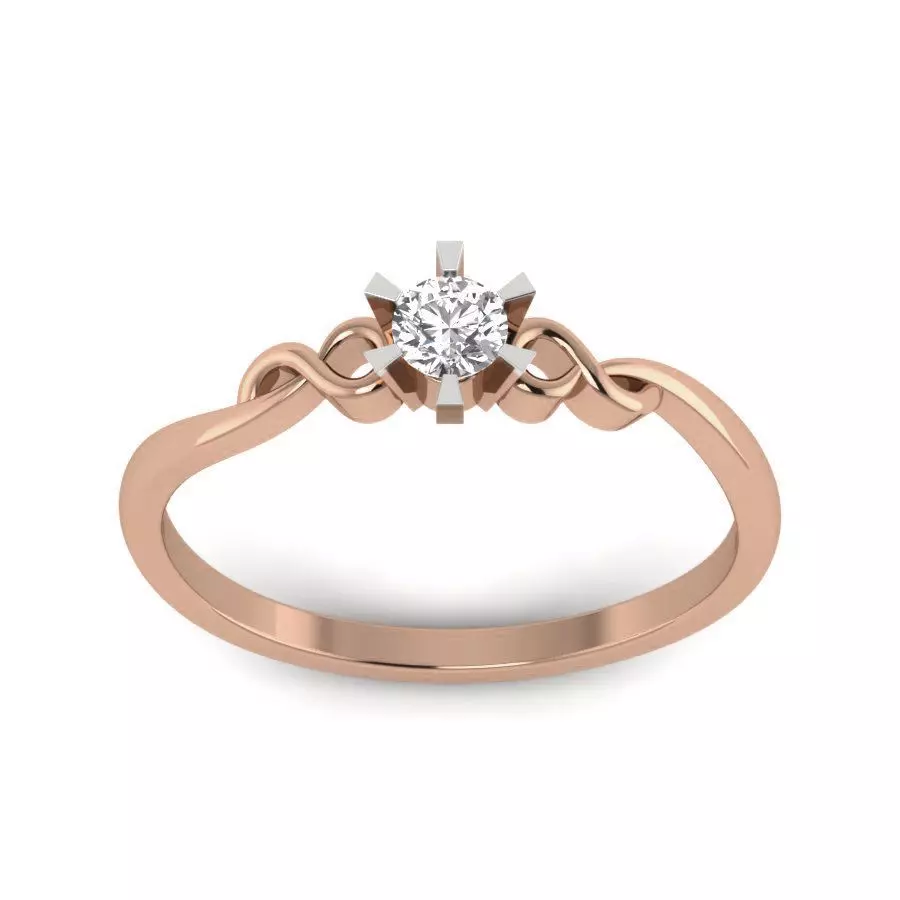 Women light weight ring 3dm render detail 3D print model_0