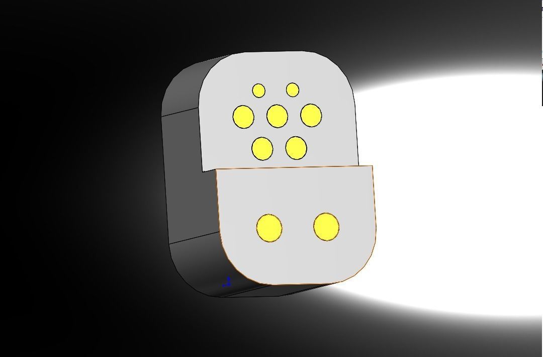 CCS Combo 2 Vehicle inlet  modes 2 and 3 and 4 IEC62196-3-2014 3D print model_2