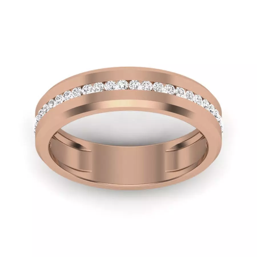 Diamond Band 3dm render details 3D print model_0