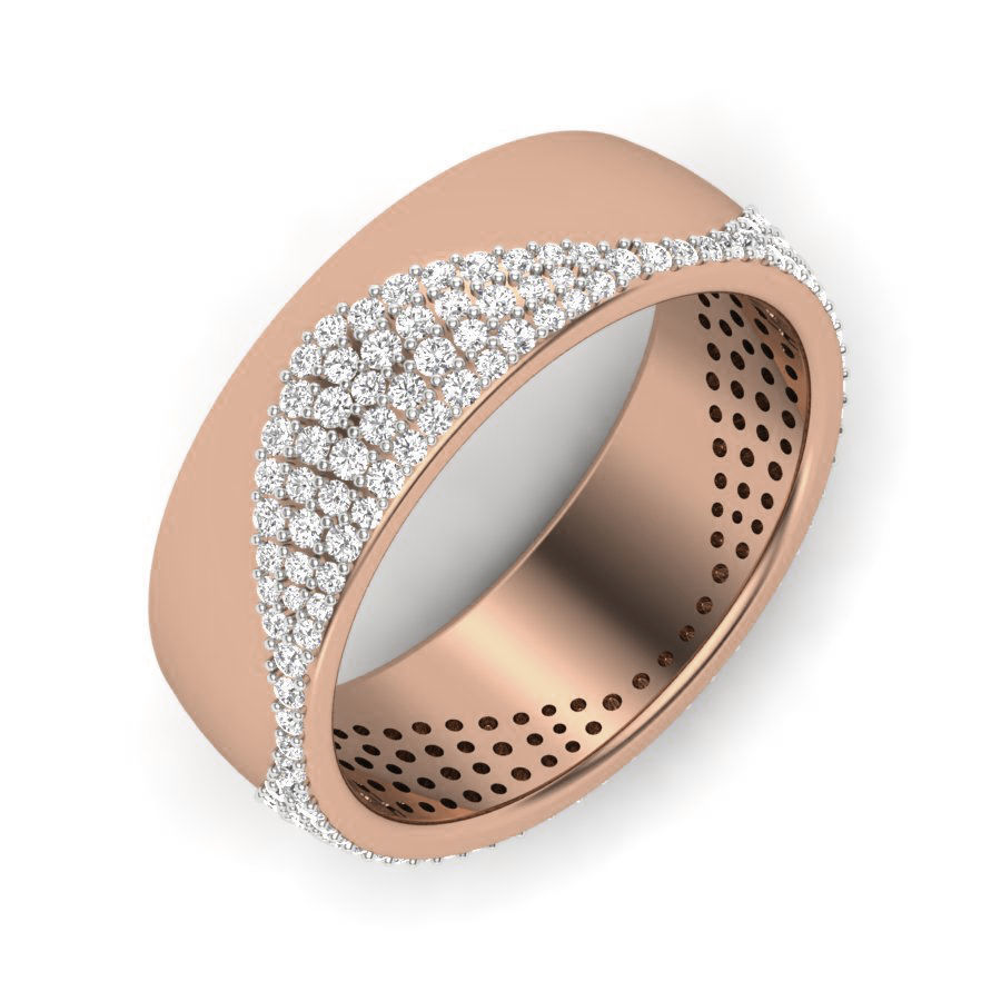 Diamond Band 3dm render details 3D print model_4