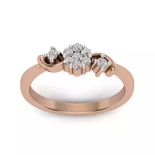 Women light weight ring 3dm render detail 3D print model