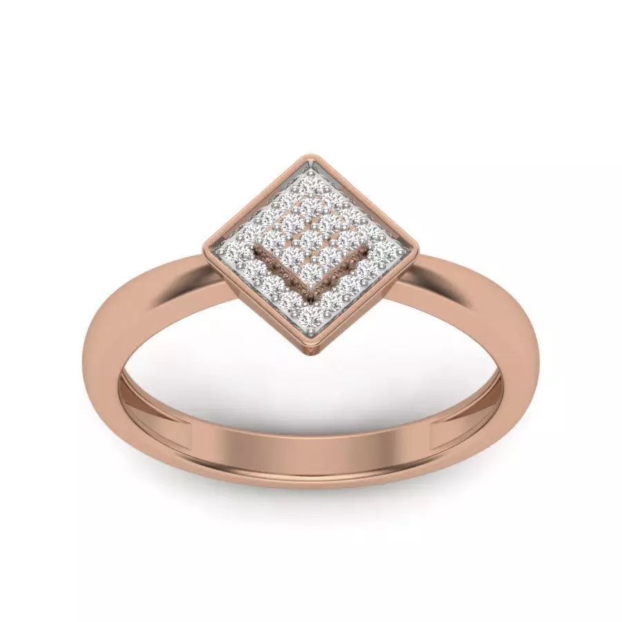 Women light weight ring 3dm render detail 3D print model