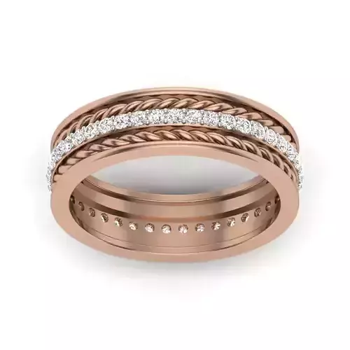 Diamond Band 3dm render details 3D print model