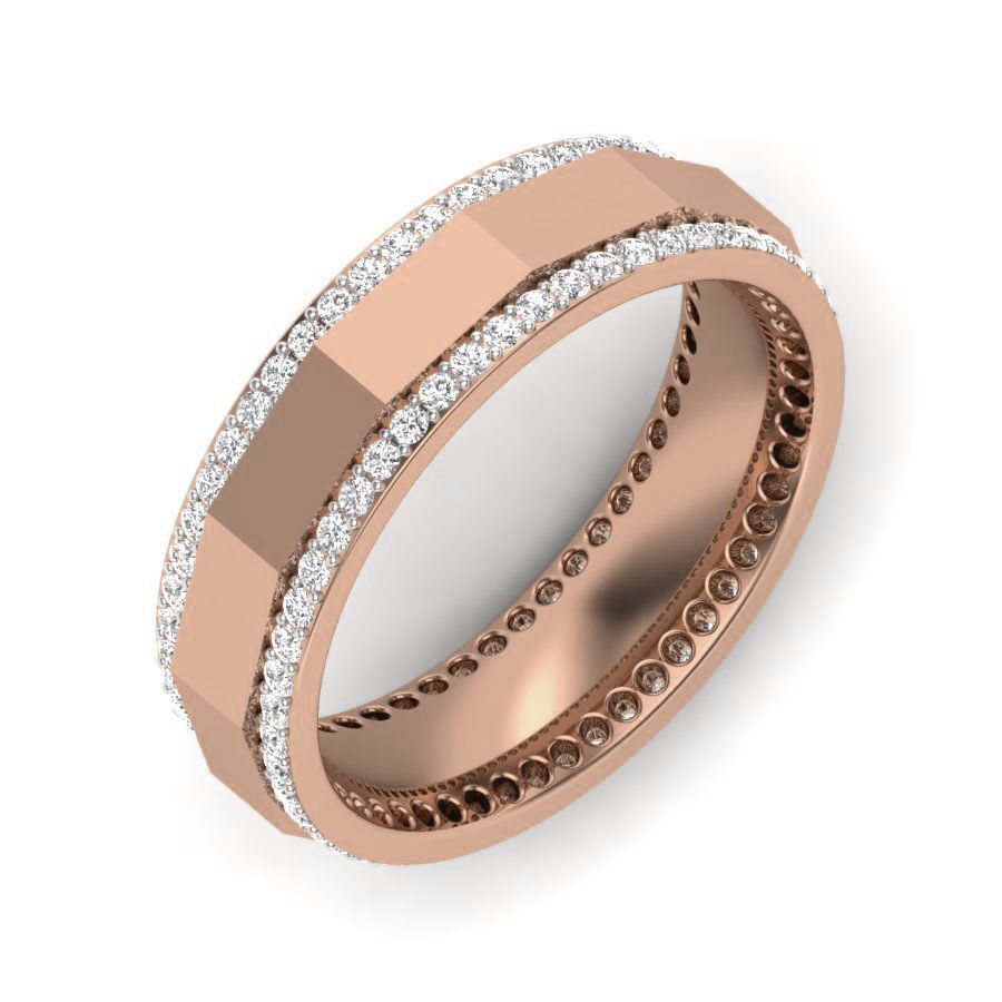 Diamond Band 3dm render details 3D print model_4
