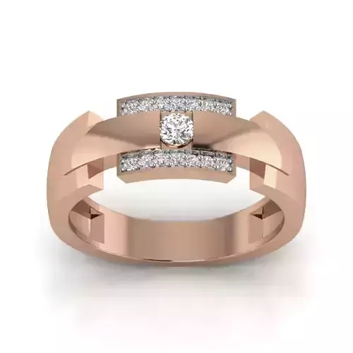Women Diamond Ring 3dm render details