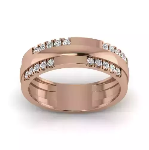 Diamond Band 3dm render details