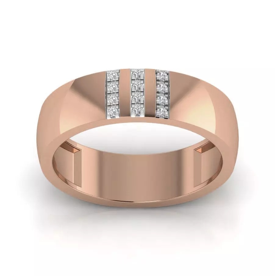 Diamond Band 3dm render details 3D print model_0