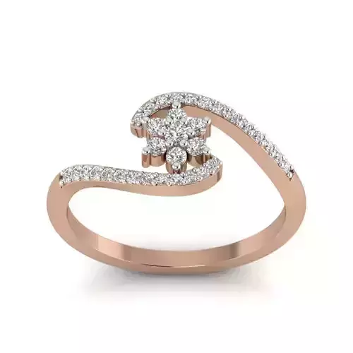 Women light weight ring 3dm render detail 3D print model