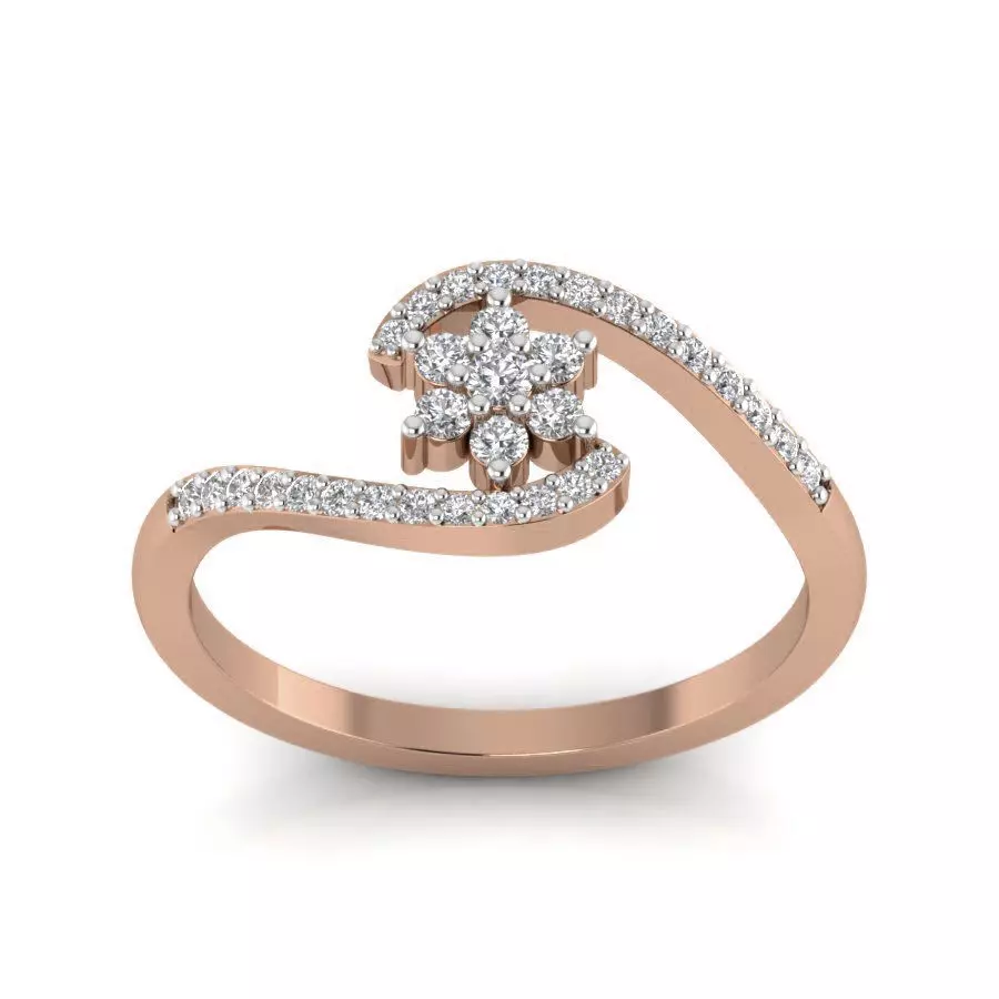 Women light weight ring 3dm render detail 3D print model_0