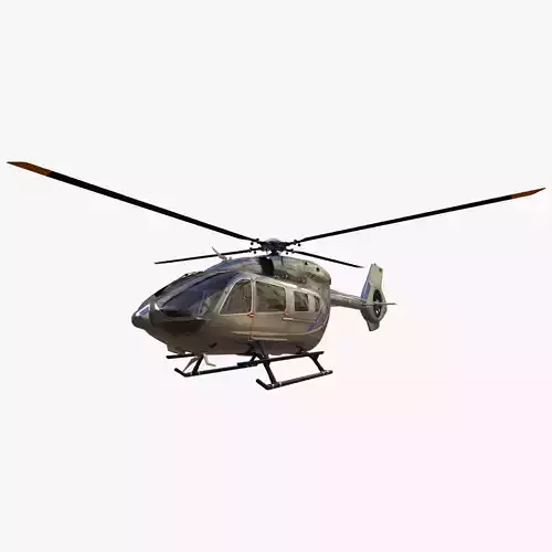 Airbus EC145 3D model