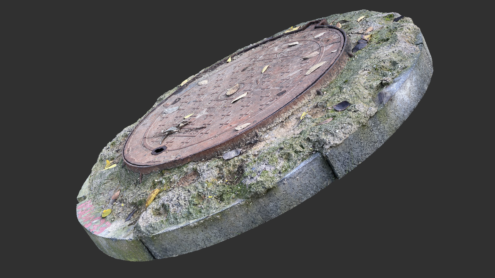 Manhole 3d Scan 3D model_5