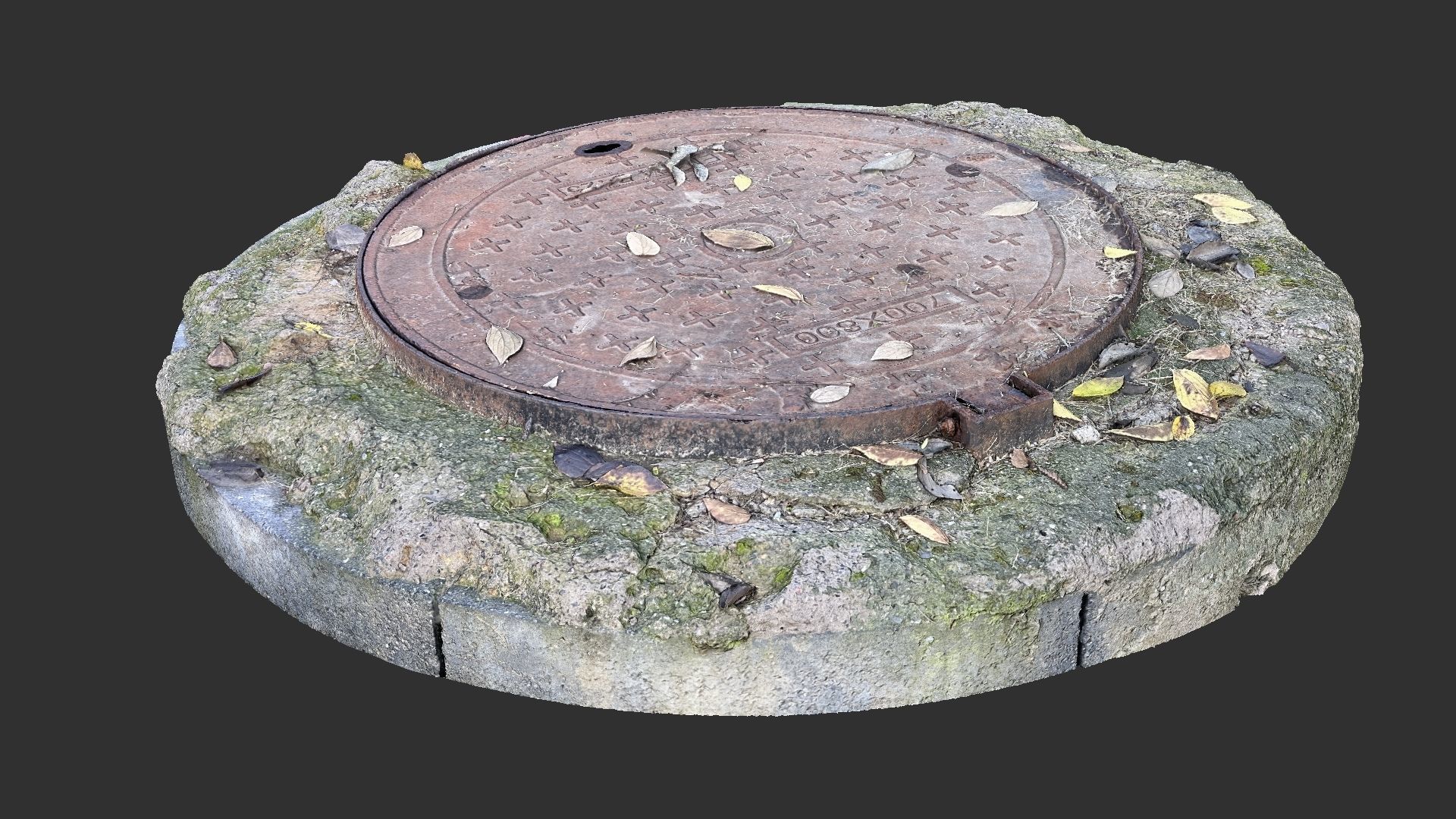 Manhole 3d Scan 3D model_18