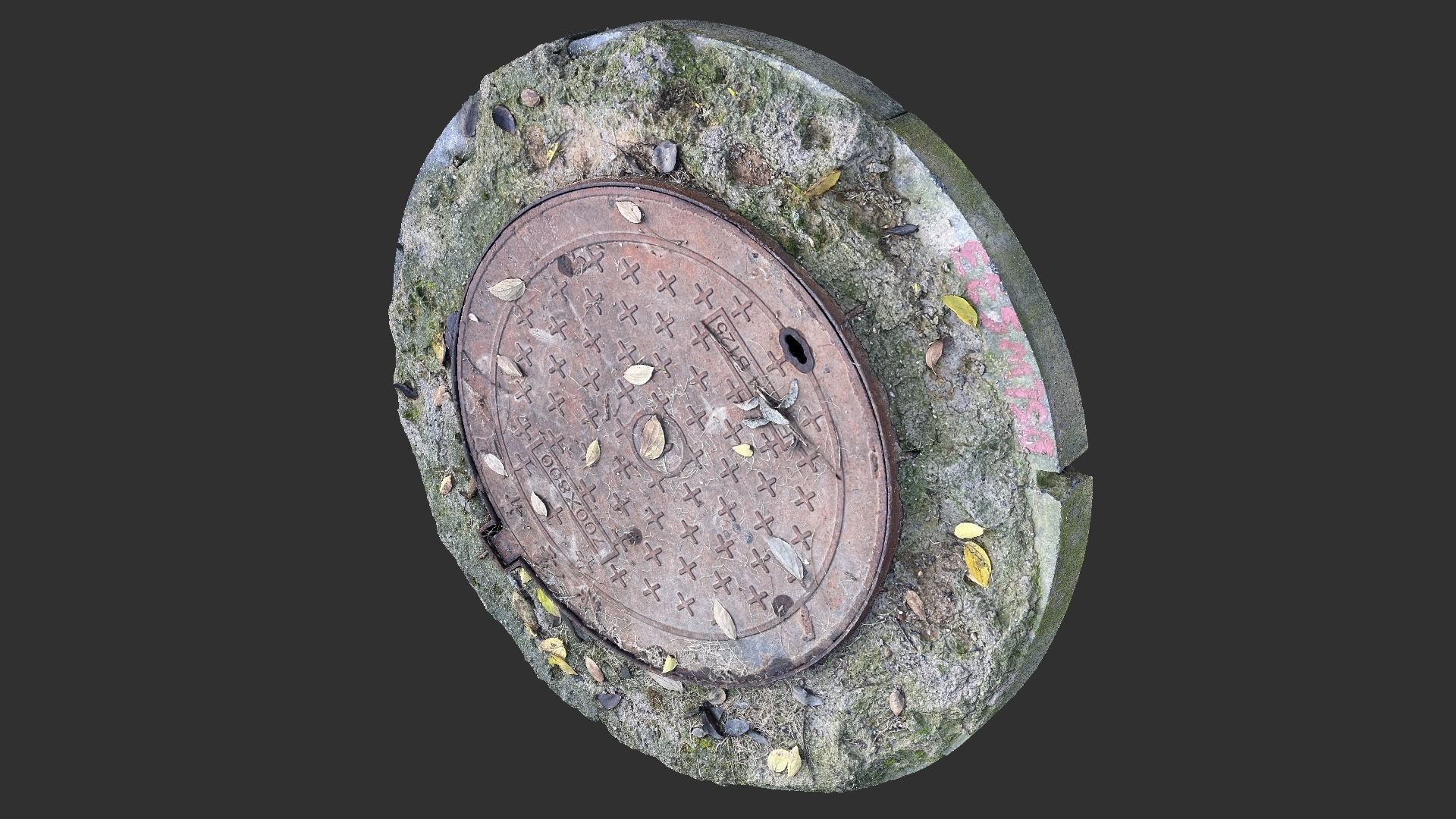 Manhole 3d Scan 3D model_8
