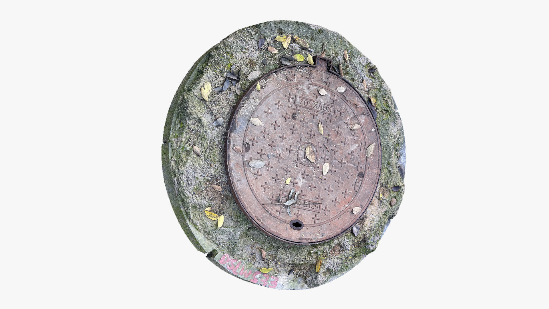 Manhole 3d Scan 3D model_4