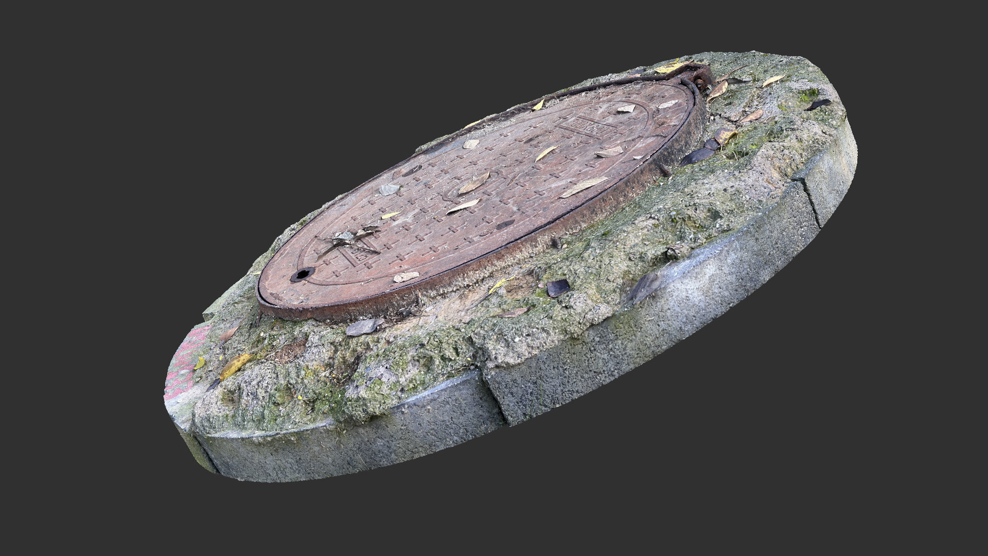 Manhole 3d Scan 3D model_3