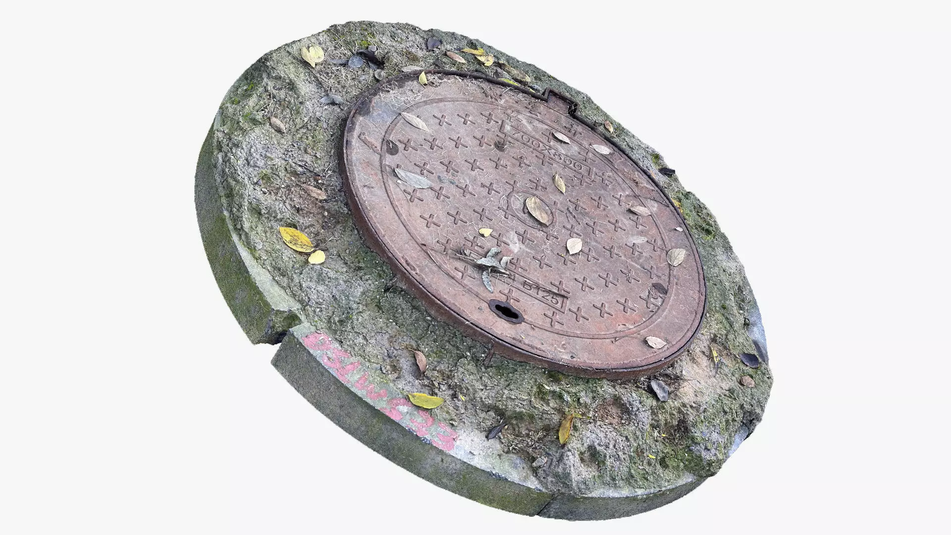 Manhole 3d Scan 3D model_0