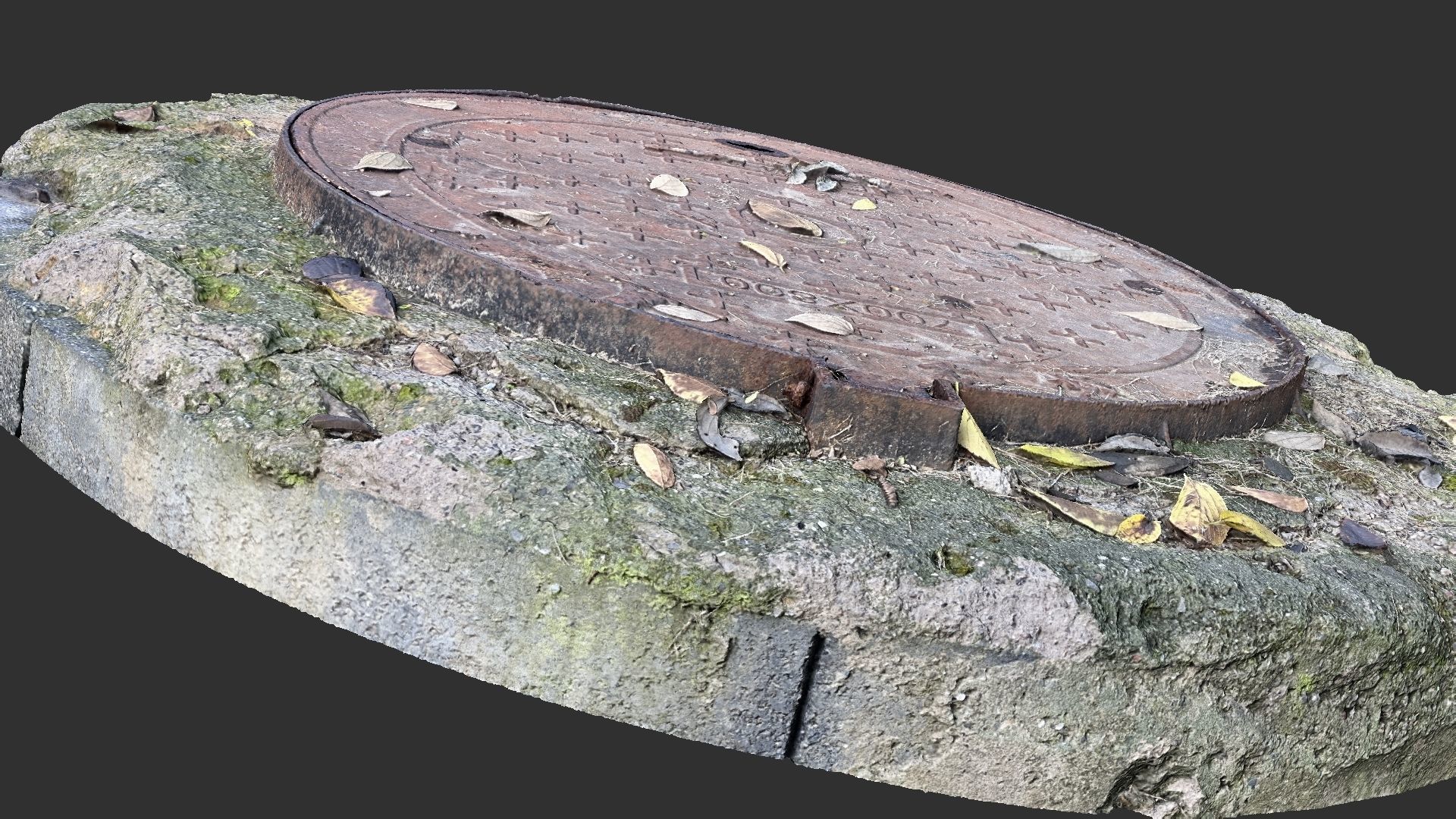Manhole 3d Scan 3D model_13