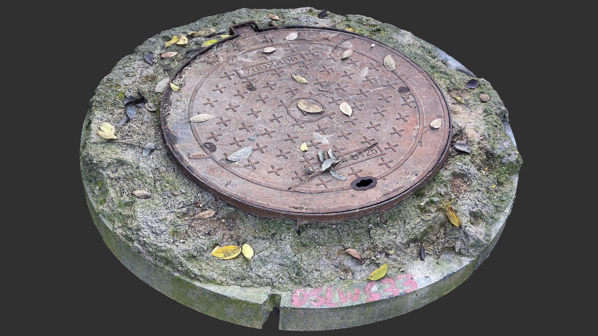 Manhole 3d Scan 3D model_1