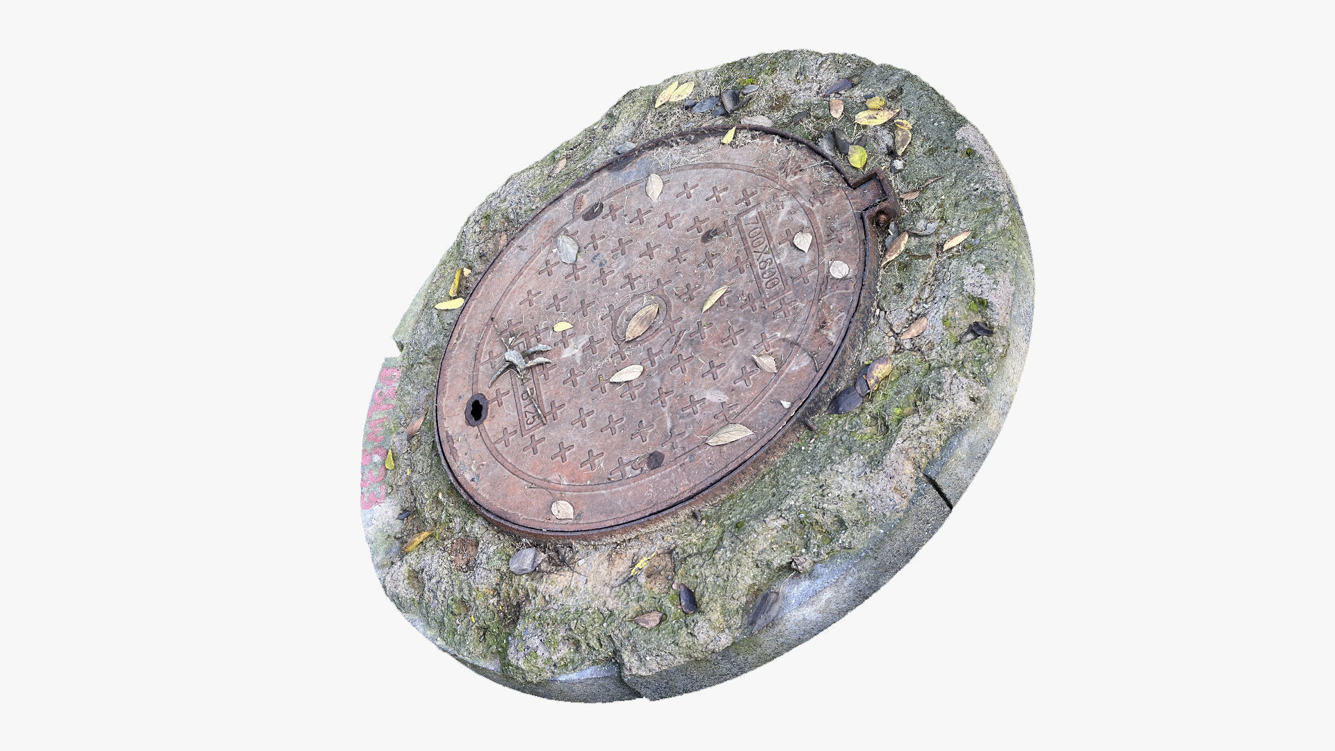 Manhole 3d Scan 3D model_2