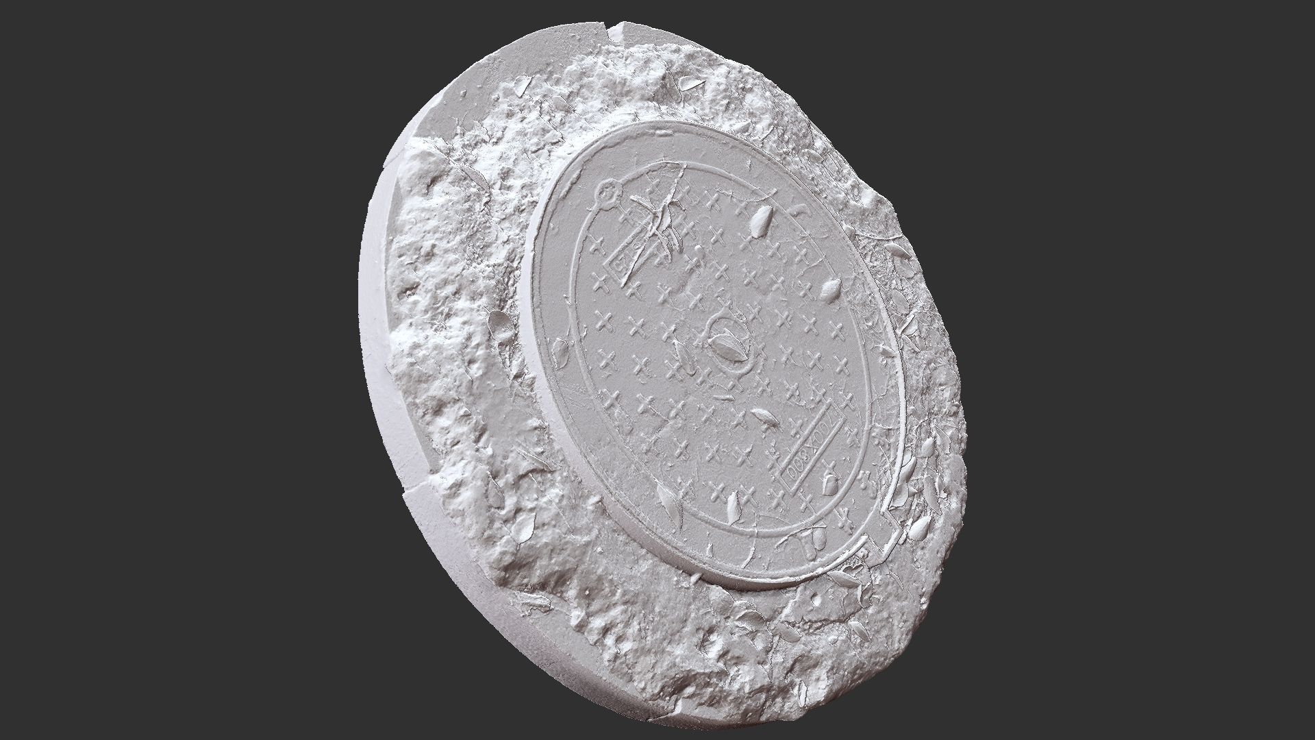 Manhole 3d Scan 3D model_21