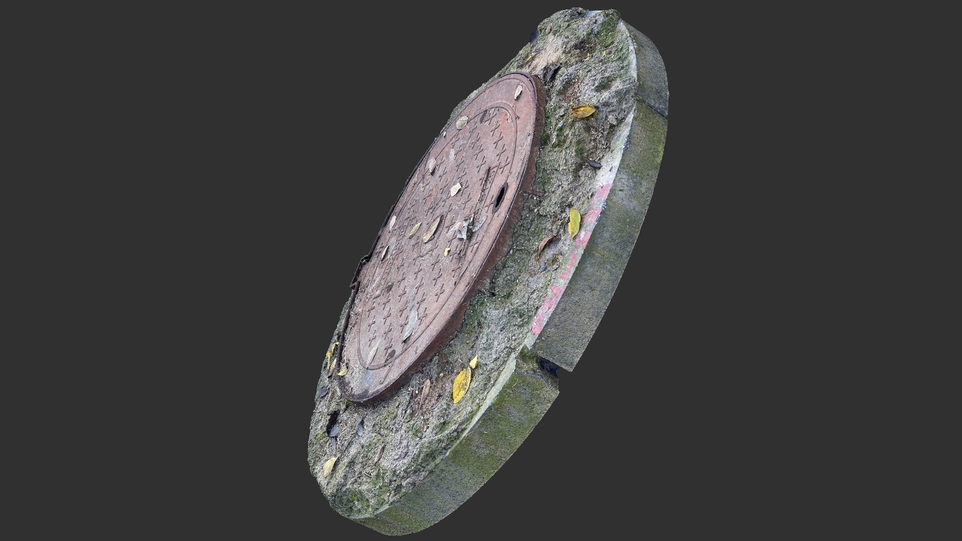 Manhole 3d Scan 3D model_10