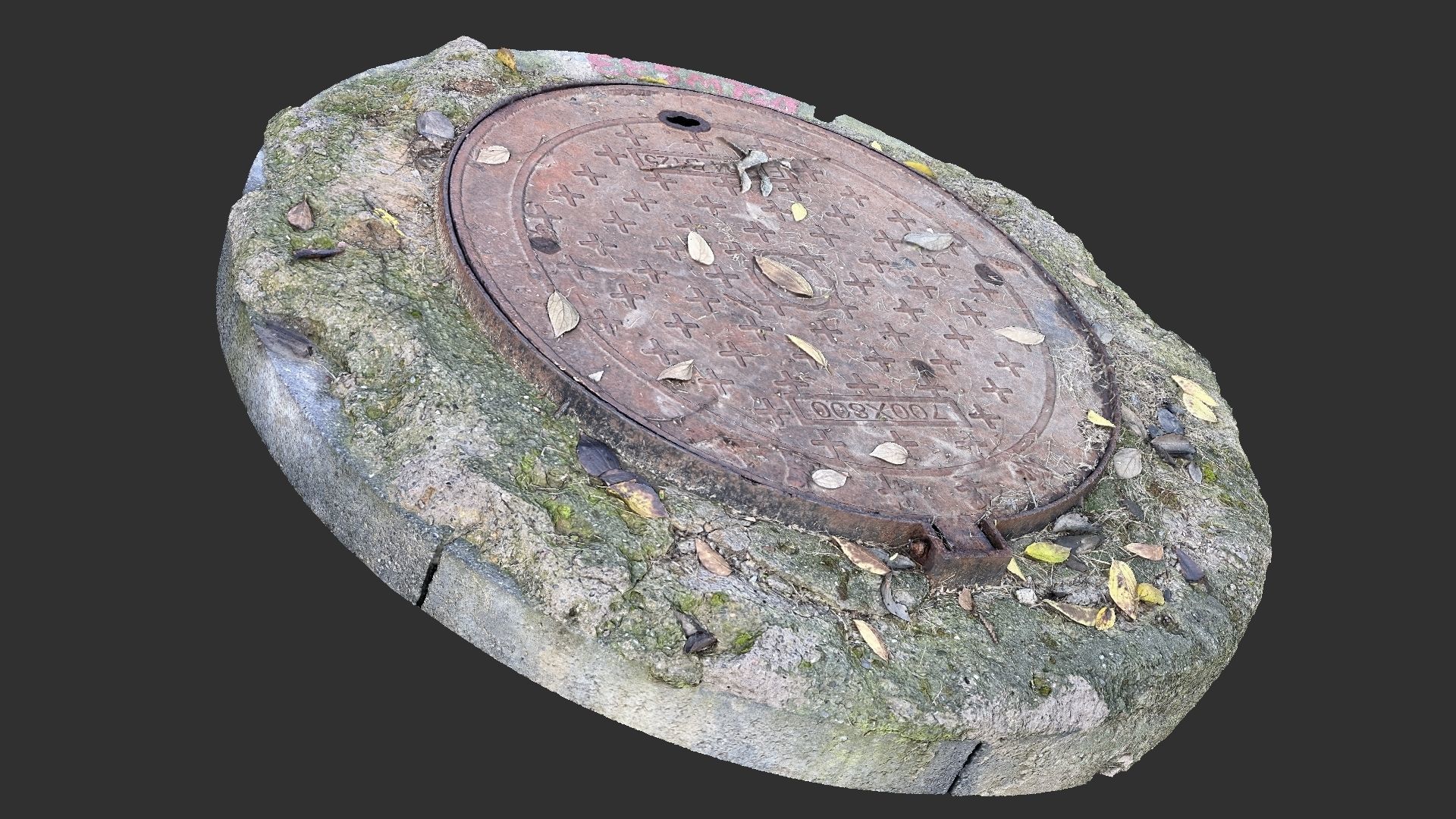 Manhole 3d Scan 3D model_14
